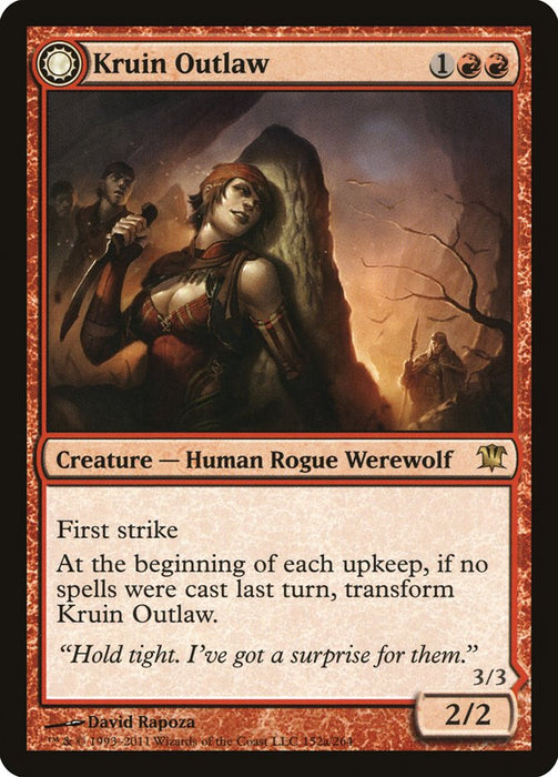 Kruin Outlaw // Terror of Kruin Pass  - Sunmoondfc (Foil)