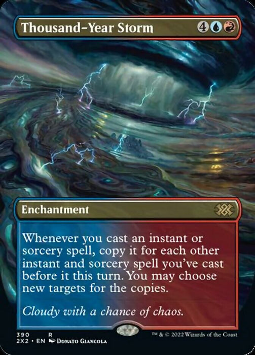 Thousand-Year Storm - Borderless  - Inverted (Foil)