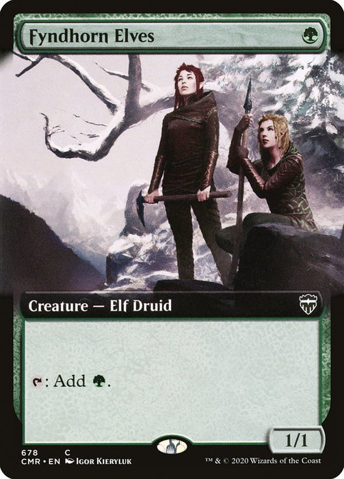 Fyndhorn Elves  - Extended Art