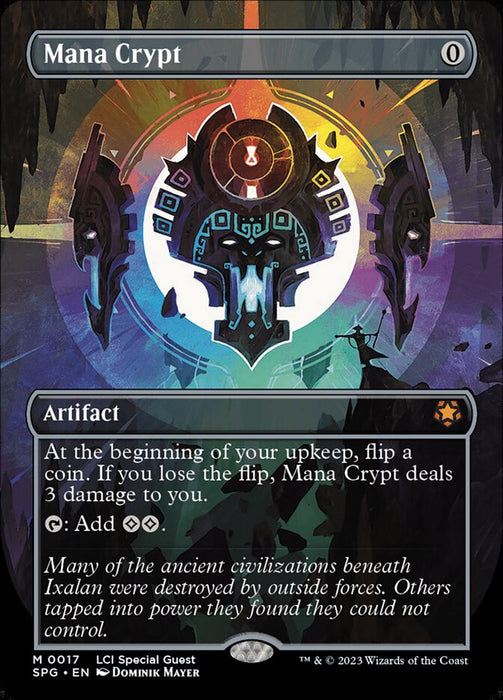 Mana Crypt - Borderless - Full Art - Inverted