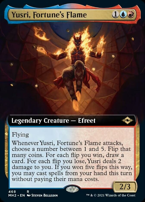 Yusri, Fortune's Flame  - Legendary - Extended Art