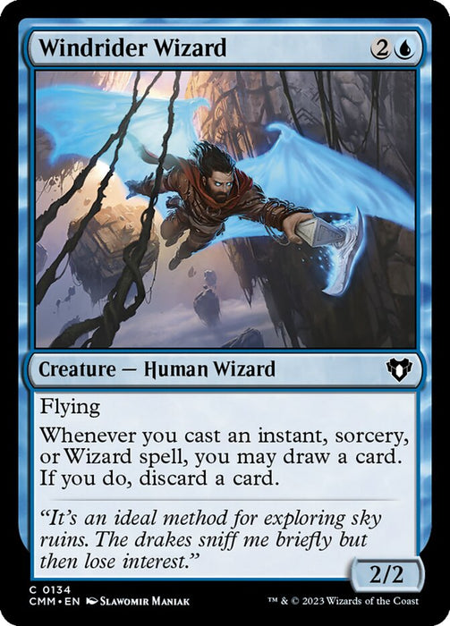 Windrider Wizard (Foil)