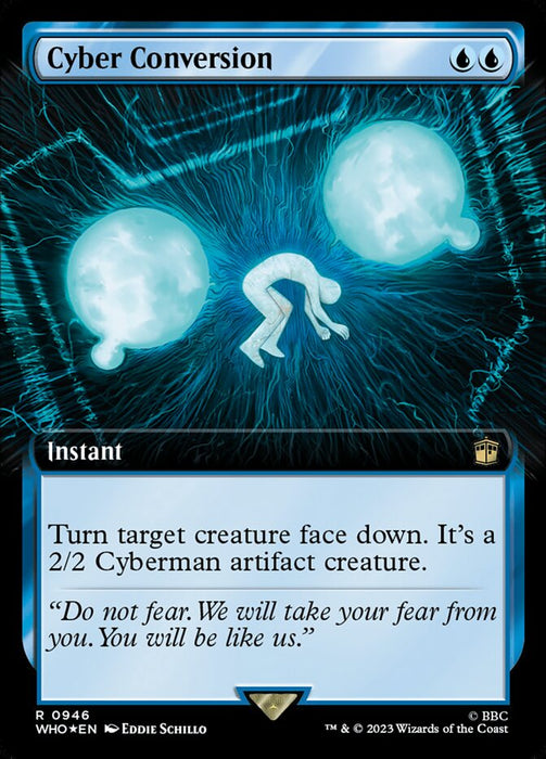 Cyber Conversion - Extended Art (Foil)