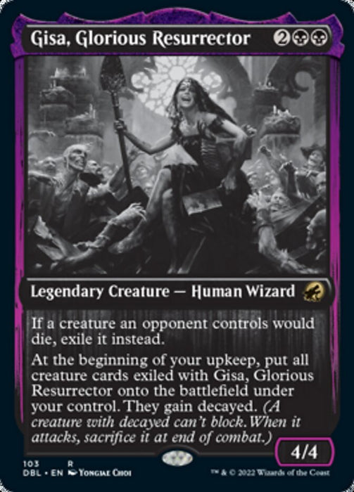 Gisa, Glorious Resurrector  - Legendary - Inverted