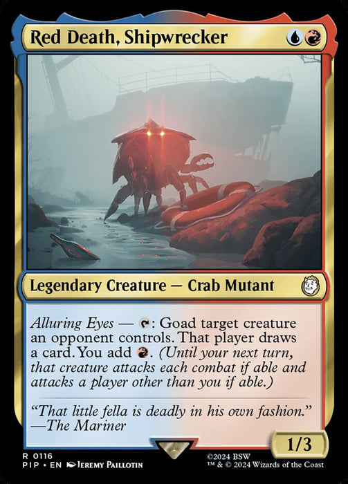 Red Death, Shipwrecker - Legendary (Foil)