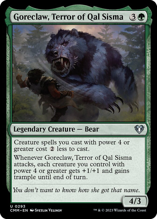 Goreclaw, Terror of Qal Sisma - Legendary