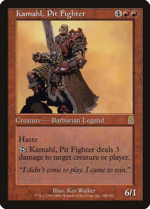 Kamahl, Pit Fighter  (Foil)