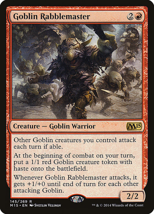 Goblin Rabblemaster  (Foil)