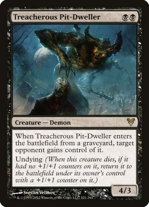 Treacherous Pit-Dweller  (Foil)