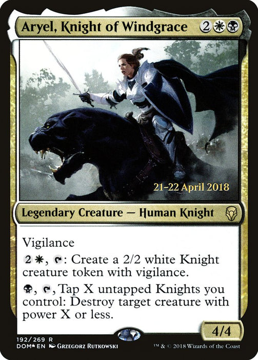 Aryel, Knight of Windgrace  - Legendary (Foil)