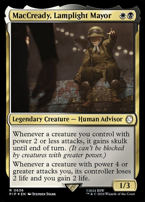 MacCready, Lamplight Mayor - Legendary (Foil)