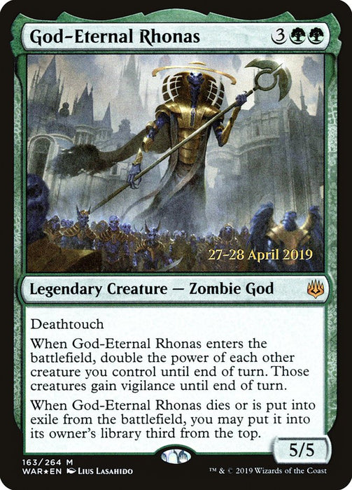 God-Eternal Rhonas  - Legendary (Foil)