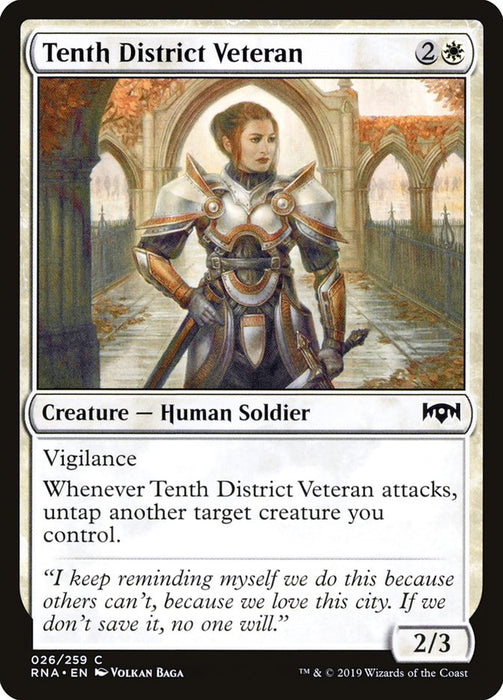 Tenth District Veteran  (Foil)