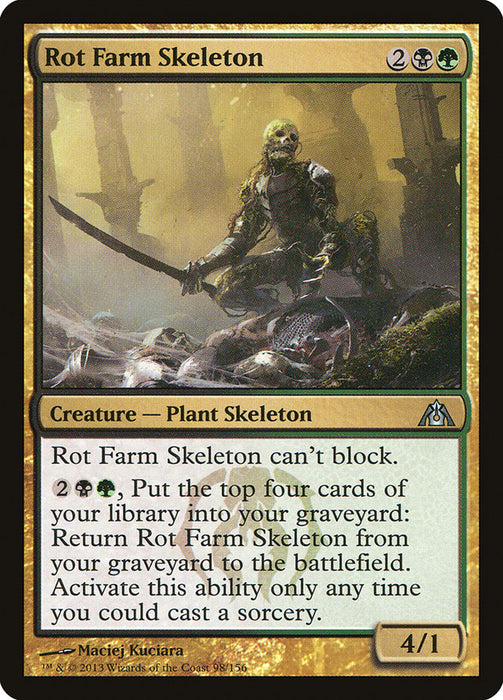 Rot Farm Skeleton  (Foil)