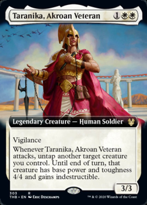 Taranika, Akroan Veteran - Extendedart - Legendary