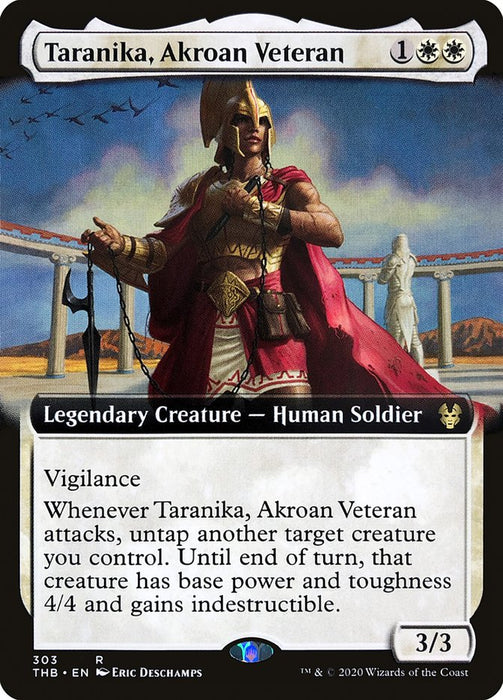 Taranika, Akroan Veteran  - Legendary - Extended Art (Foil)