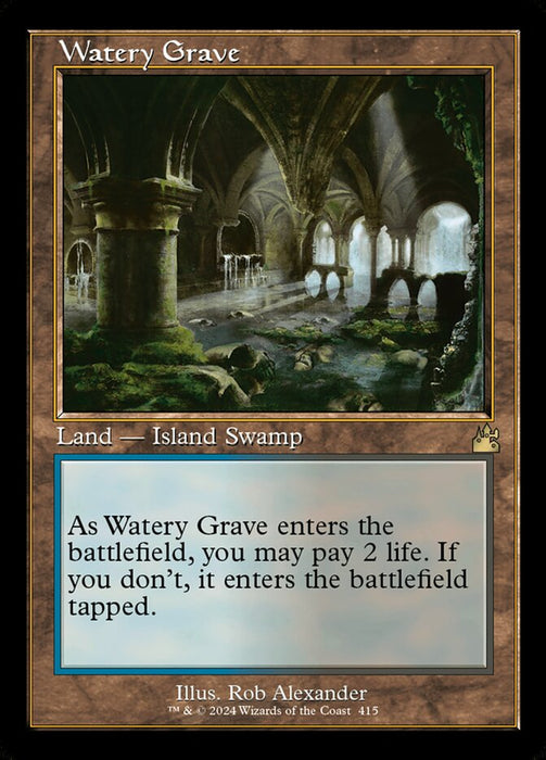 Watery Grave - Retro Frame