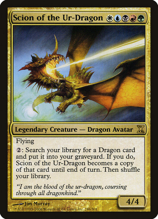 Scion of the Ur-Dragon  (Foil)