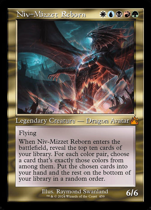 Niv-Mizzet Reborn - Retro Frame (Foil)