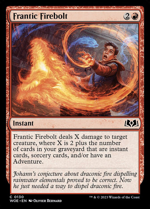 Frantic Firebolt (Foil)