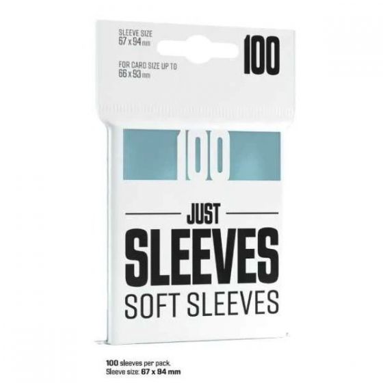 Gamegenic Just Sleeves Soft Sleeves (100ct)