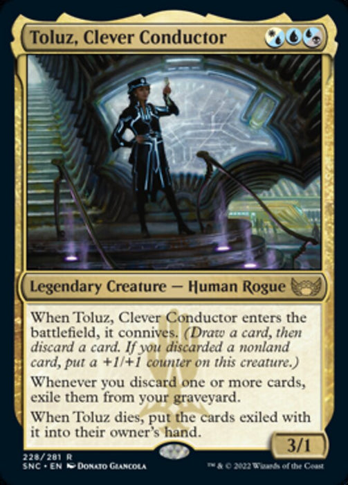 Toluz, Clever Conductor  - Legendary