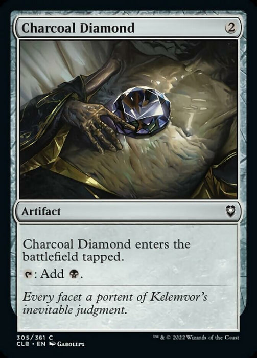 Charcoal Diamond  (Foil)