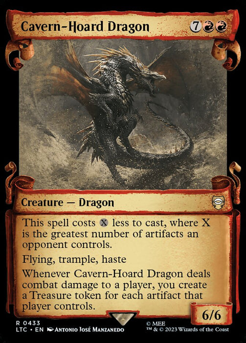 Cavern-Hoard Dragon - Showcase (Foil)