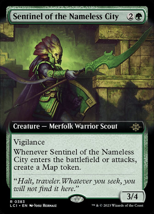 Sentinel of the Nameless City - Extended Art (Foil)