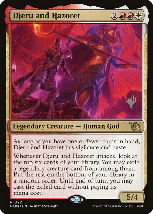 Djeru and Hazoret - Legendary