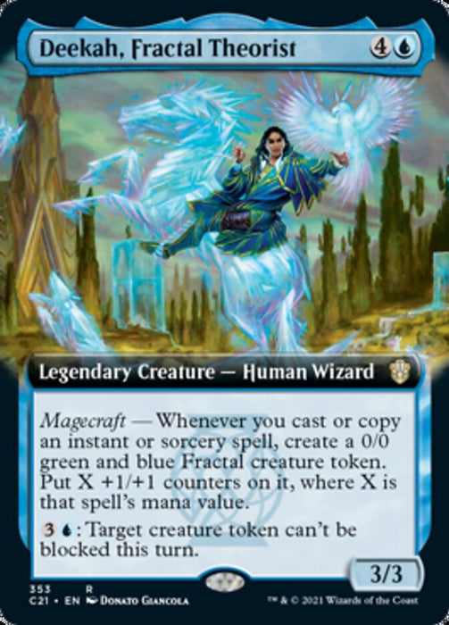 Deekah, Fractal Theorist  - Legendary - Extended Art