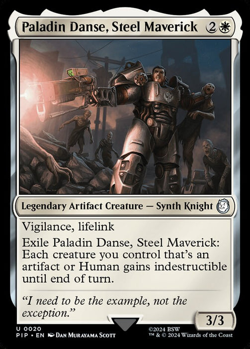 Paladin Danse, Steel Maverick - Legendary (Foil)