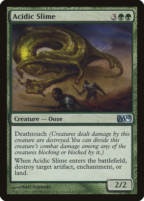 Slime acide (feuille)