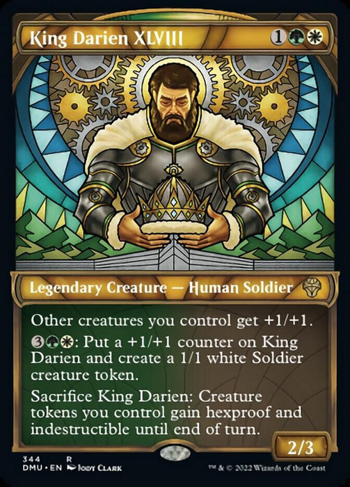 King Darien XLVIII - Showcase- Legendary- Textured (Foil)