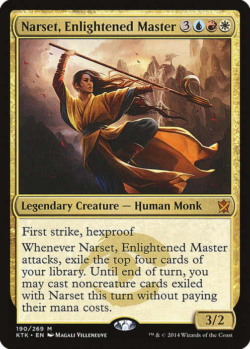 Narset, Enlightened Master  (Foil)