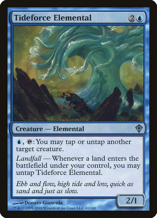 Tideforce Elemental  (Foil)