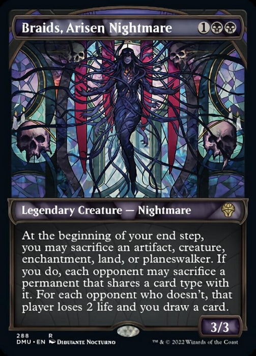 Braids, Arisen Nightmare - Showcase- Legendary- Inverted (Foil)