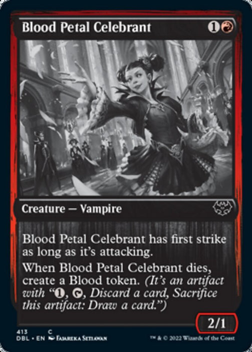 Blood Petal Celebrant  - Inverted (Foil)