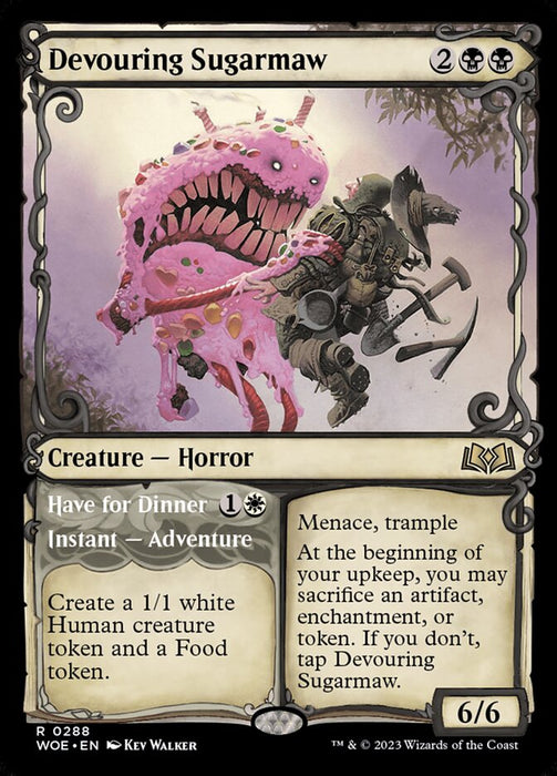 Devouring Sugarmaw // Have for Dinner - Showcase (Foil)