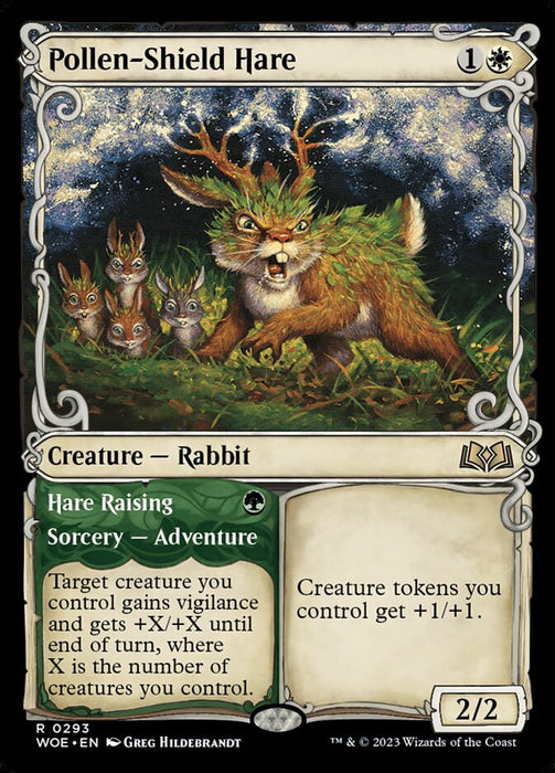 Pollen-Shield Hare // Hare Raising - Showcase (Foil)