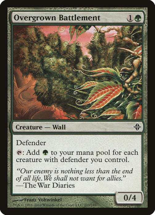 Overgrown Battlement  (Foil)