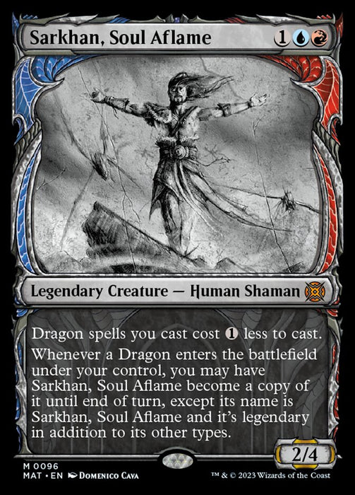 Sarkhan, Soul Aflame - Showcase- Legendary- Inverted