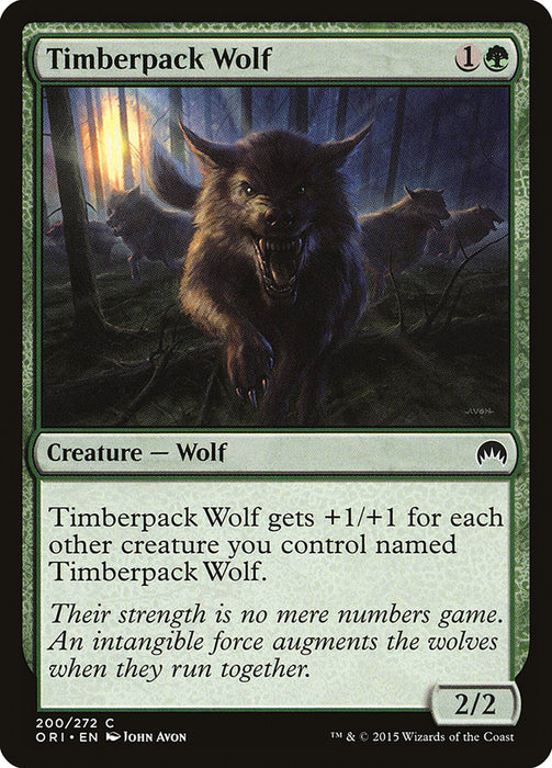 Timberpack Wolf  (Foil)