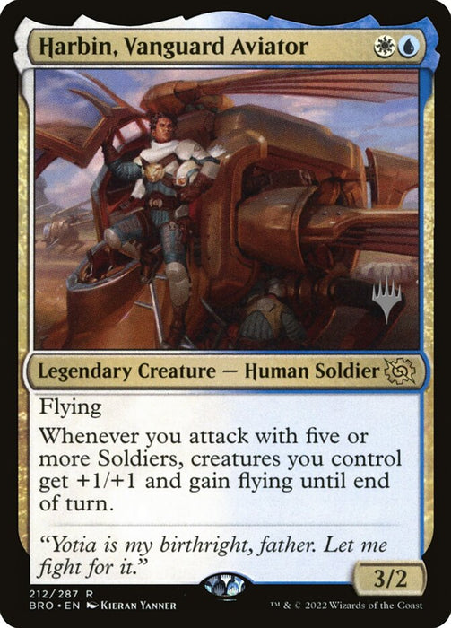 Harbin, Vanguard Aviator - Legendary (Foil)