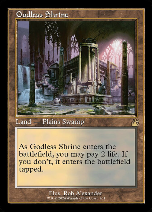 Godless Shrine - Retro Frame (Foil)