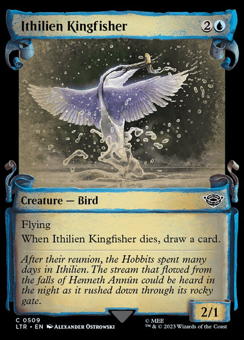 Ithilien Kingfisher - Showcase (Foil)