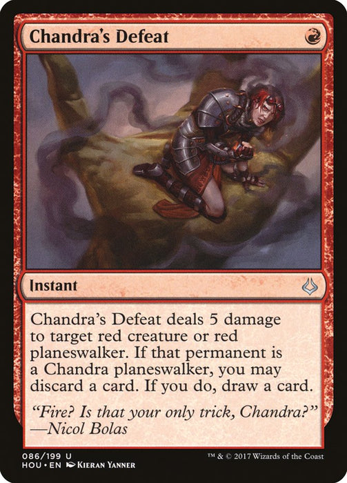 Chandra's Defeat  (Foil)