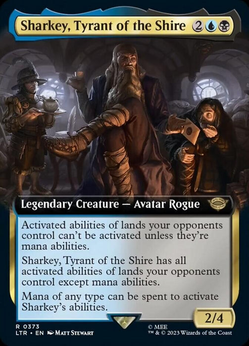 Sharkey, Tyrant of the Shire - Legendary- Extended Art