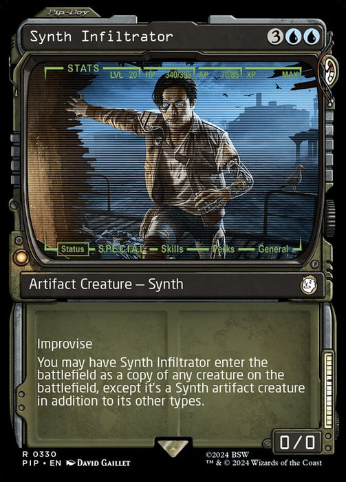 Synth Infiltrator - Showcase- Inverted