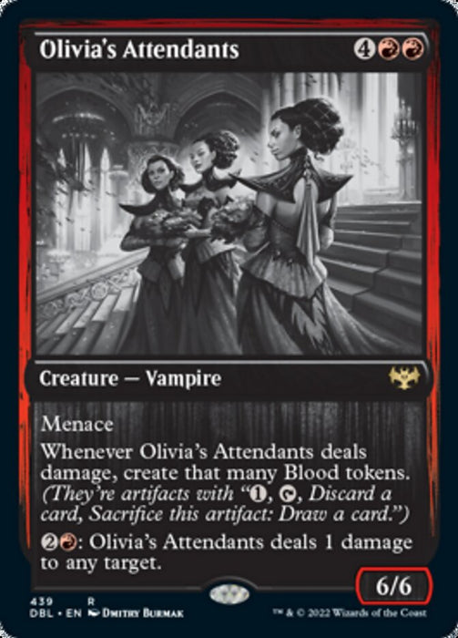 Olivia's Attendants  - Inverted (Foil)